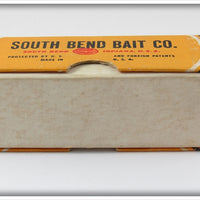 South Bend Red Arrowhead White Dive Oreno In Box