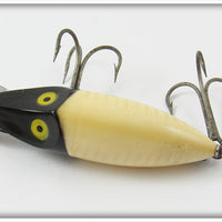 Heddon Spook Ray Black & Yellow River Runt In Box