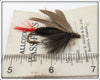 Allcocks Bass Flies Black & Red Fly On Card