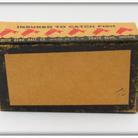 South Bend Black Callmac Bass Bug In Box 860 B