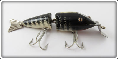 Vintage CCBCO Creek Chub Black Scale Wigglefish Lure 2433