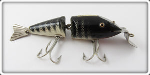 Vintage CCBCO Creek Chub Black Scale Wigglefish Lure 2433