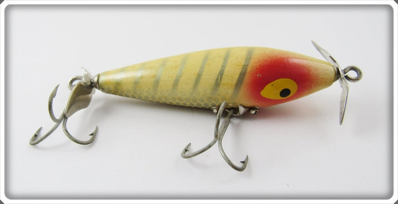 Vintage Smithwick White With Silver Stripes King Snipe Lure