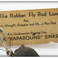 P & K Lifelike Rubber Fly Rod Mouse On Card