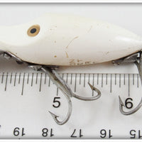 Heddon Solid White Midget River Runt 9010 W