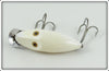 Heddon Solid White Midget River Runt 9010 W