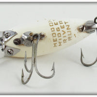 Heddon Solid White Midget River Runt 9010 W