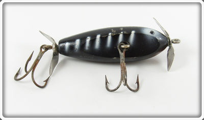 Creek Chub Black White Stripes Baby Injured Minnow Lure 1600 Special