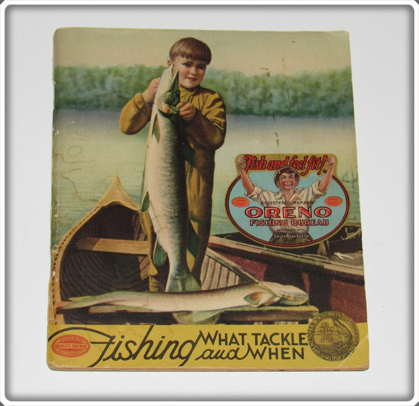 Vintage 1933 South Bend Fishing What Tackle And When Catalog For Sale