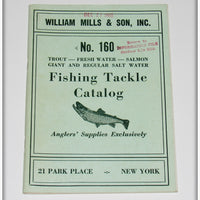 Vintage 1960 William Mills & Son Inc Fishing Tackle Catalog