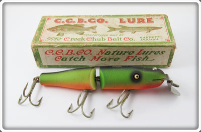 Vintage C.C.B.CO. Creek Chub Fire Plug Jointed Pikie Lure 2632