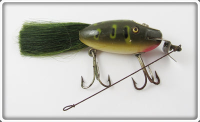Vintage C.C.B.CO. Creek Chub Bait Co Frog Spot Dinger Lure 5619