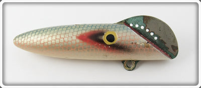 Vintage Shoff Blue Herring Finish Salmon Plug Lure