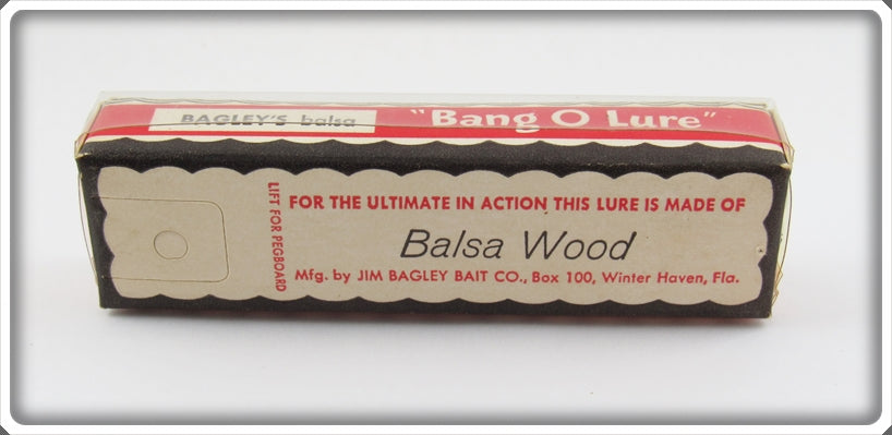 bagley balsa go-devil fishing lure Vintage Bagley Eel Skin Finish Bang O Lure Go Devil #2 In Box ES-2-GD