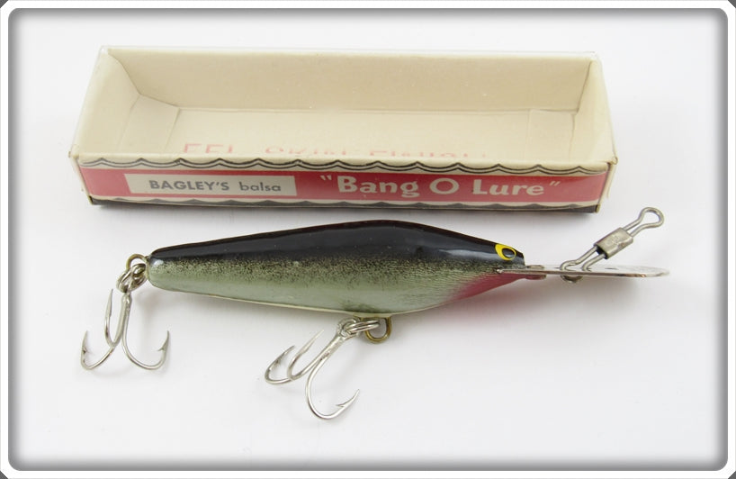 Vintage Bagley Eel Skin Finish Bang O Lure Go Devil #2 In Box ES-2-GD Vintage Bagley Eel Skin Finish Bang O Lure Go Devil #2 In Box ES-2-GD