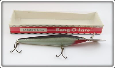 Vintage Bagley Eel Skin Finish Bang O Lure Go Devil #5 In Box