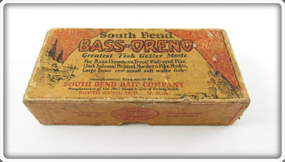 South Bend Luminous Bass Oreno Sunrise Red Sky Empty Box