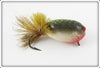Shakespeare/Isle Royale Green Scale Balsa Bug Fly Rod Lure 