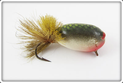 Shakespeare/Isle Royale Green Scale Balsa Bug Fly Rod Lure 