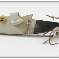 Vintage Boris Machine & Tool Co Silver The Boris Flipper Lure 
