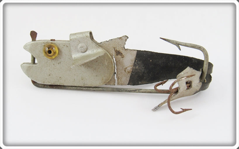 Vintage Boris Machine & Tool Co Silver The Boris Flipper Lure 