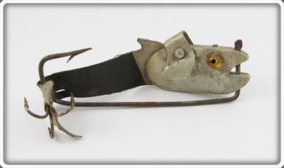 Vintage Boris Machine & Tool Co Silver The Boris Flipper Lure