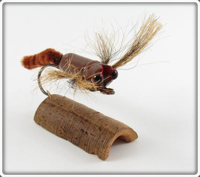 Vintage South Bend Brown Dragon Oreno Dragonfly Lure