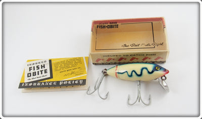 South Bend White With Blue Shadow Wave In Correct Box 1991 SZ