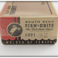 South Bend White With Blue Shadow Wave In Correct Box 1991 SZ