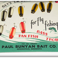 Paul Bunyan Bait Co Dinky Dealer Display