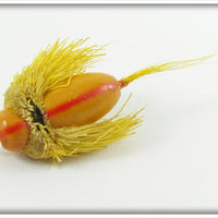 Vintage South Bend Yellow & Red Oreno Whiz Lure 812-3