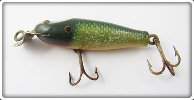 Vintage C.C.B.CO. Creek Chub Blue Flash Spinning Pikie Lure 9334