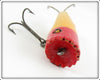 Illinois Made Spitter Bait Co Yellow Red Head Bass Getter Plunker