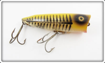Heddon Transparent Yellow Black Bone Chugger Spook XRYBB