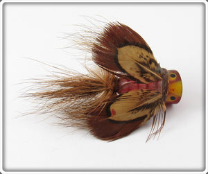 Vintage Heddon Brown Bass Bug Spook Lure