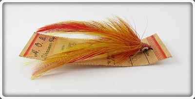 Vintage Weber Col Fuller H.O.B. Streamer Fly Rod Lure On Card 