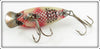 Heddon Fish Flash Silver & Red Midget River Runt FF 9010 SR