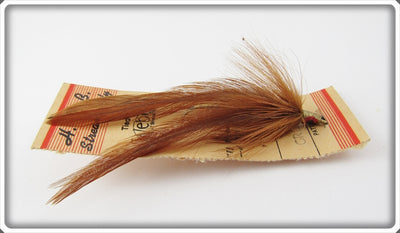 Vintage Weber Grizzly H.O.B. Streamer Fly Rod Lure On Card 