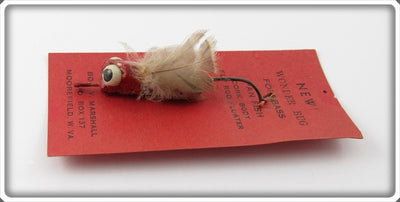 Vintage Bob V Marshall Wonder Bug Fly Rod Lure On Card