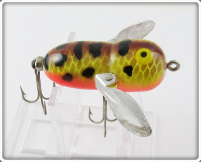 Vintage Heddon 320 BRS Brown Crawdad Tiny Crazy Crawler Lure