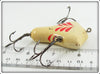 Howe's Red & White Vacuum Bass Bait In Tin