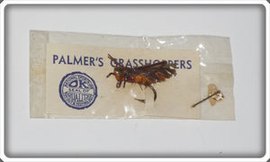 Vintage Palmer's Flyrod Grasshopper Lure In Package