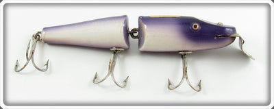 Vintage Creek Chub Purple Jointed Pikie 2611 Special Lure 