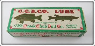 Vintage Creek Chub Box For Silver Shiner Jointed Midget Pikie 4203