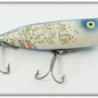 Vintage Heddon Blue Flitter Shad Chugger Spook Lure 9540 BLF