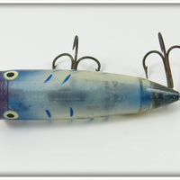 Heddon Clear Blue Seagull Chugger Spook
