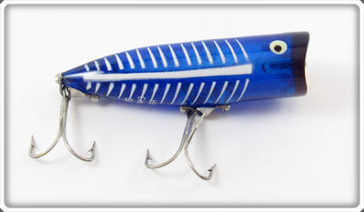 Heddon Cobalt Blue & White Shore Chugger Lure 9540 XBLW