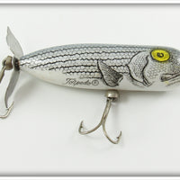 Vintage Heddon Natural Striper Magnum Torpedo Lure 362 NST