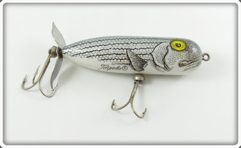 Vintage Heddon Natural Striper Magnum Torpedo Lure 362 NST