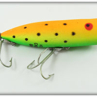 Heddon Orange Crappie Chub Chugger Spook Lure 9540 OYG